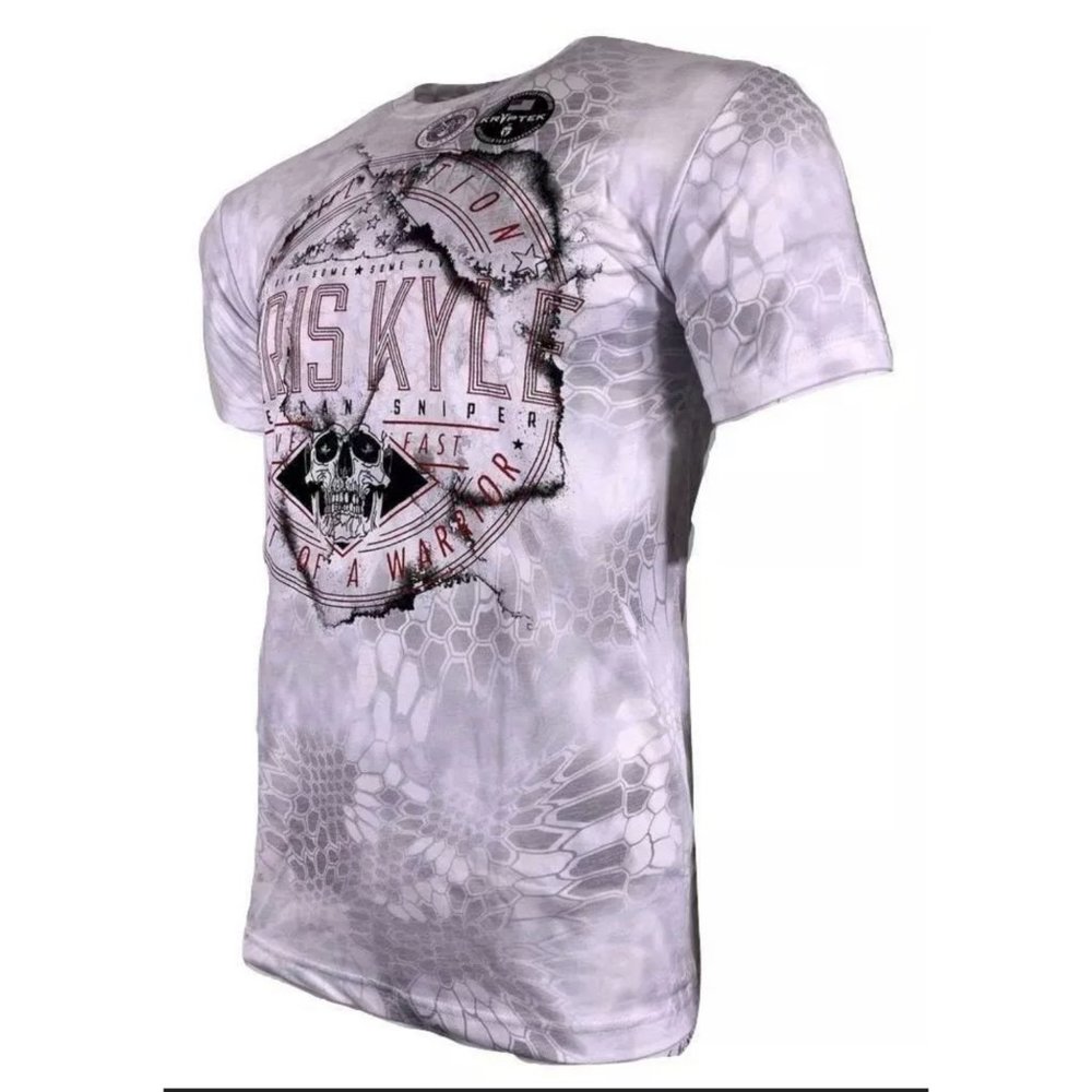 AFFLICTION Men's T-Shirt S/S CHRIS KYLE UP WIND - Picture 9 of 10